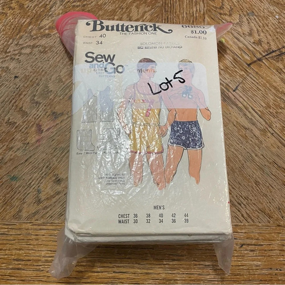 Lot Of 13 Butterick Vintage Sewing Patterns Womens And Mens Clothing. - Picture 6 of 6